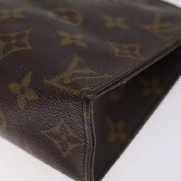 LOUIS VUITTON Monogram Poche Toilette 19 Pouch M47544 LV Auth 106751 - Picture 11 of 16